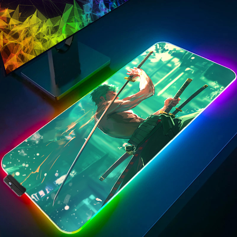 ONE PIECE Zoro Mouse Pad RGB G - Gaming Keyboard No Rgb recensie en prijs