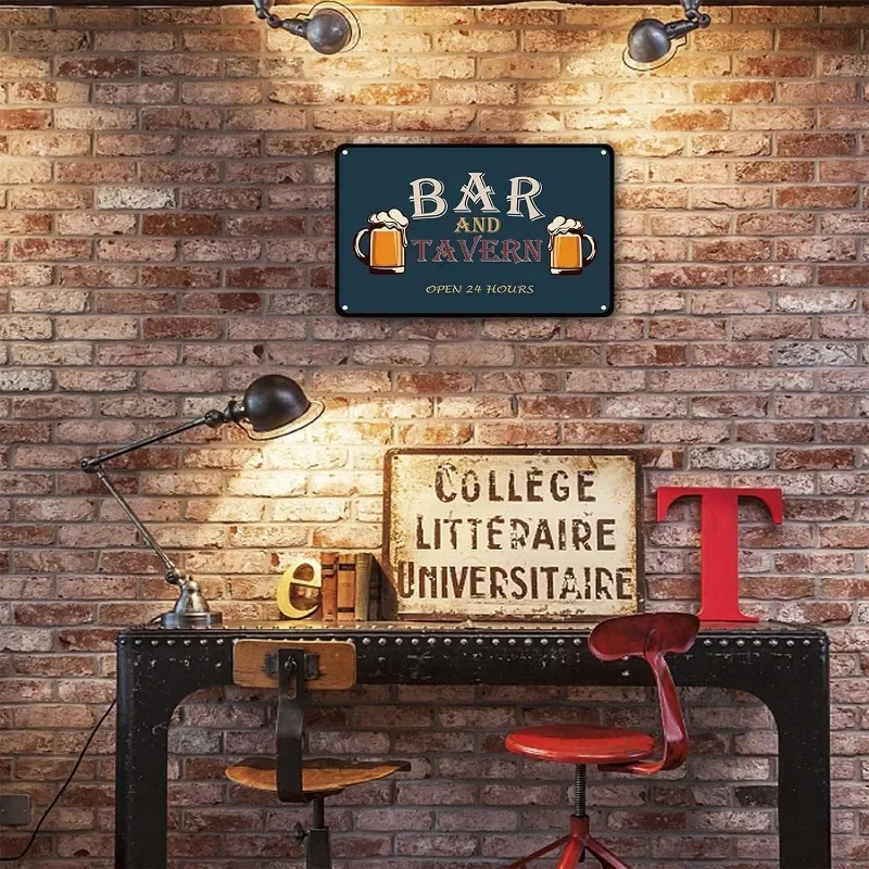 Metal Tin Poster Beer Metal Si - Brass Weight Plate recensie en prijs
