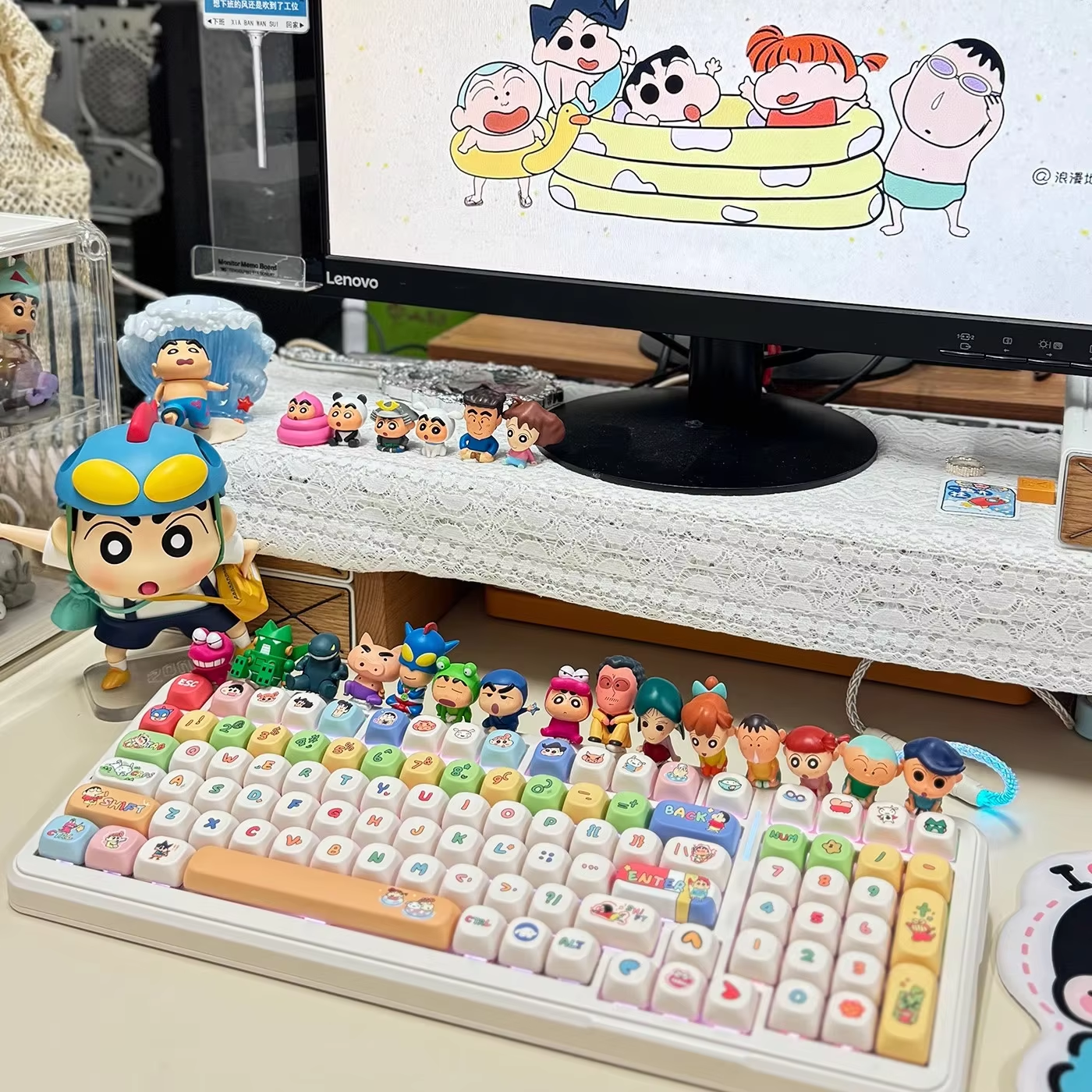 Crayon Shin-chan MOA Keycap Cu - Gaming Keyboard Mechanical recensie en prijs