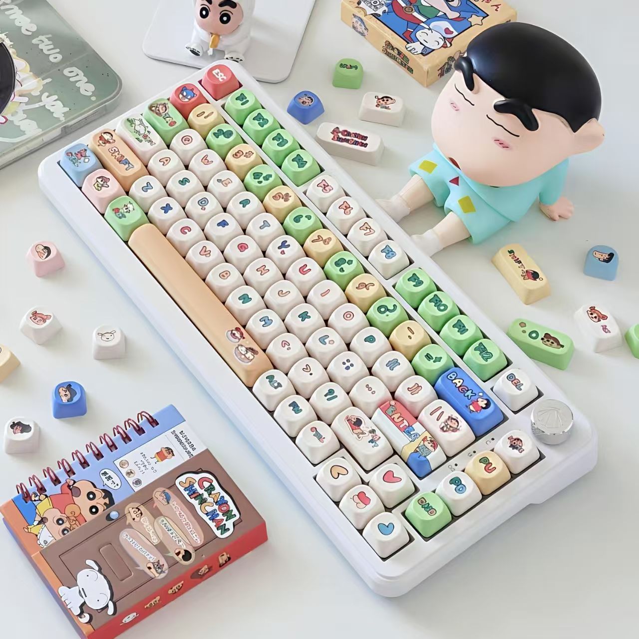 Crayon Shin-chan MOA Keycap Cu - Gaming Keyboard Mechanical recensie en prijs