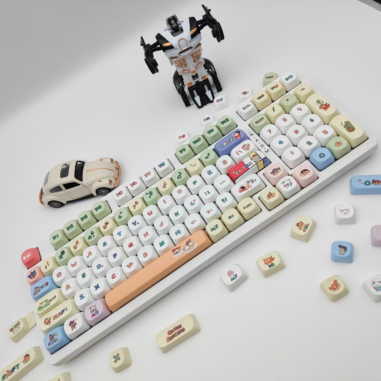 Crayon Shin-chan MOA Keycap Cu - Gaming Keyboard Mechanical recensie en prijs