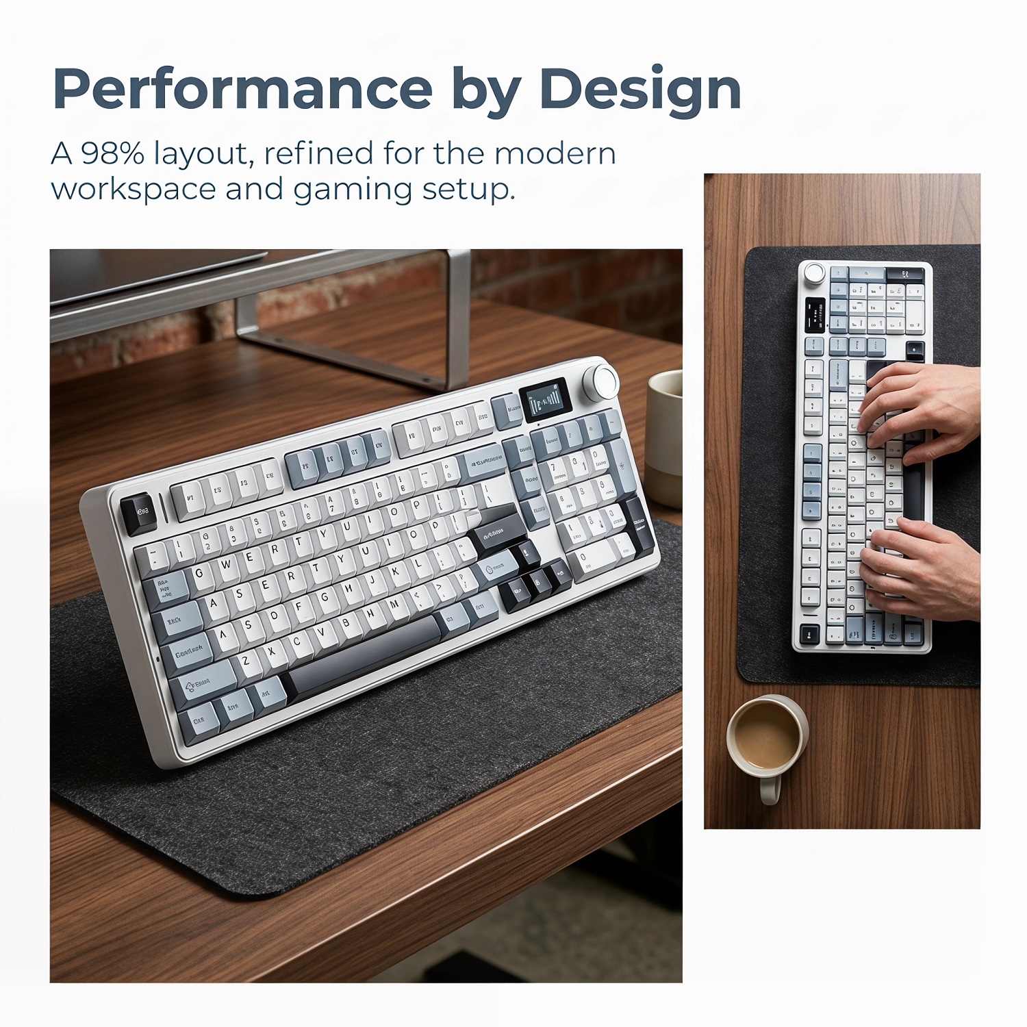 New AULA F99 Max Gasket Mechan - Gaming Keyboard Mechanical Wireless recensie en prijs