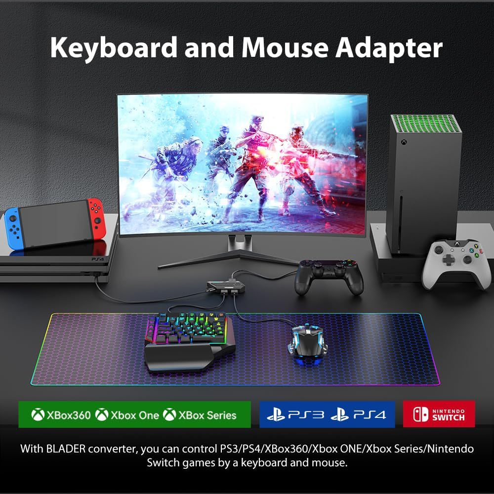 Mobile Games Converter Mobilad - Gaming Keyboard And Mouse For Xbox recensie en prijs