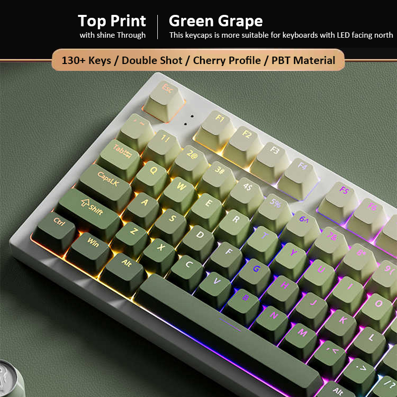 Green Grape Top-lit RGB Backli - Gaming Keyboard No Rgb recensie en prijs