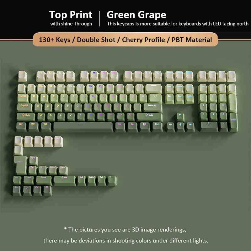 Green Grape Top-lit RGB Backli - Gaming Keyboard No Rgb recensie en prijs