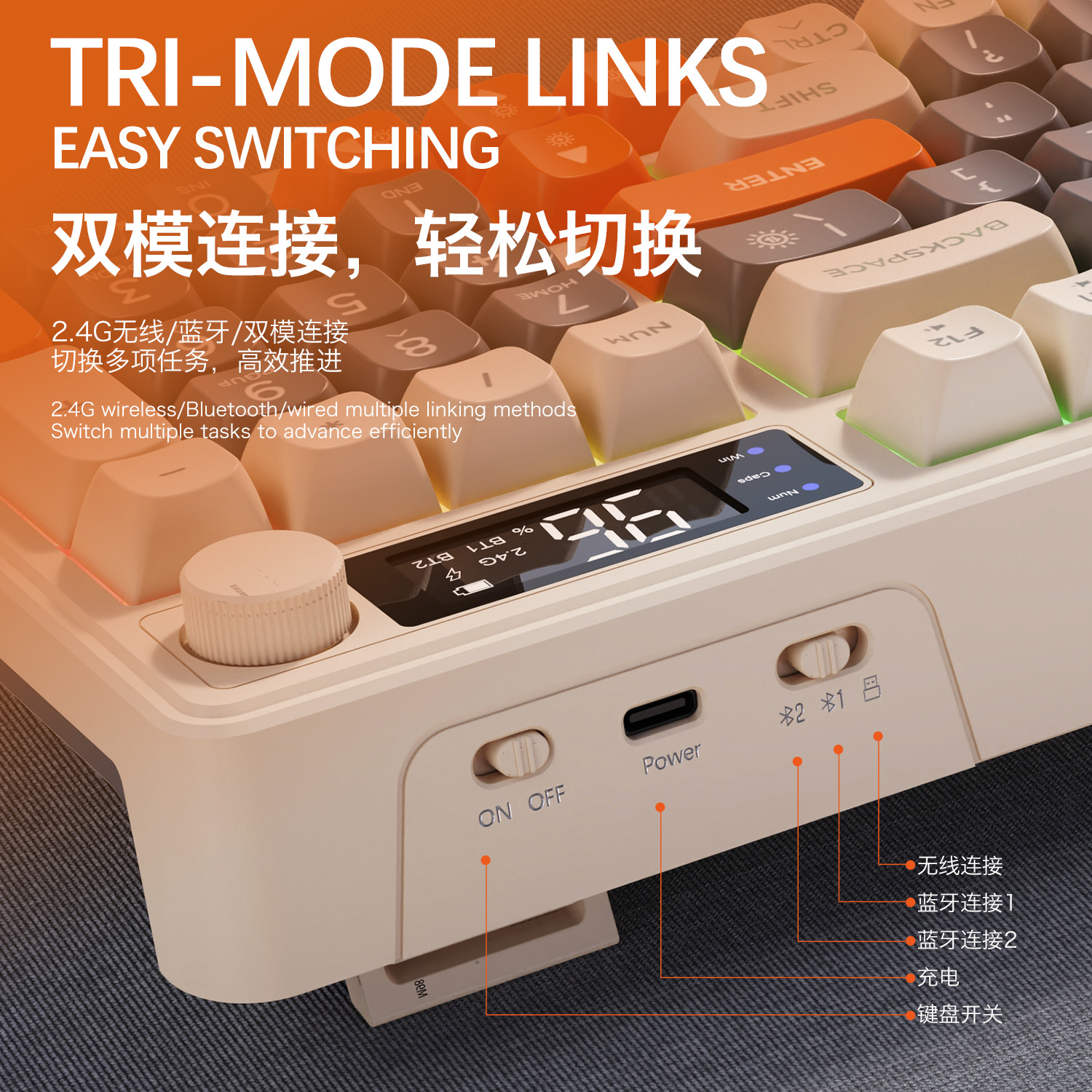 Hot Free Wolf T96 Wireless Dua - Gaming Keyboard Mechanical Wireless recensie en prijs