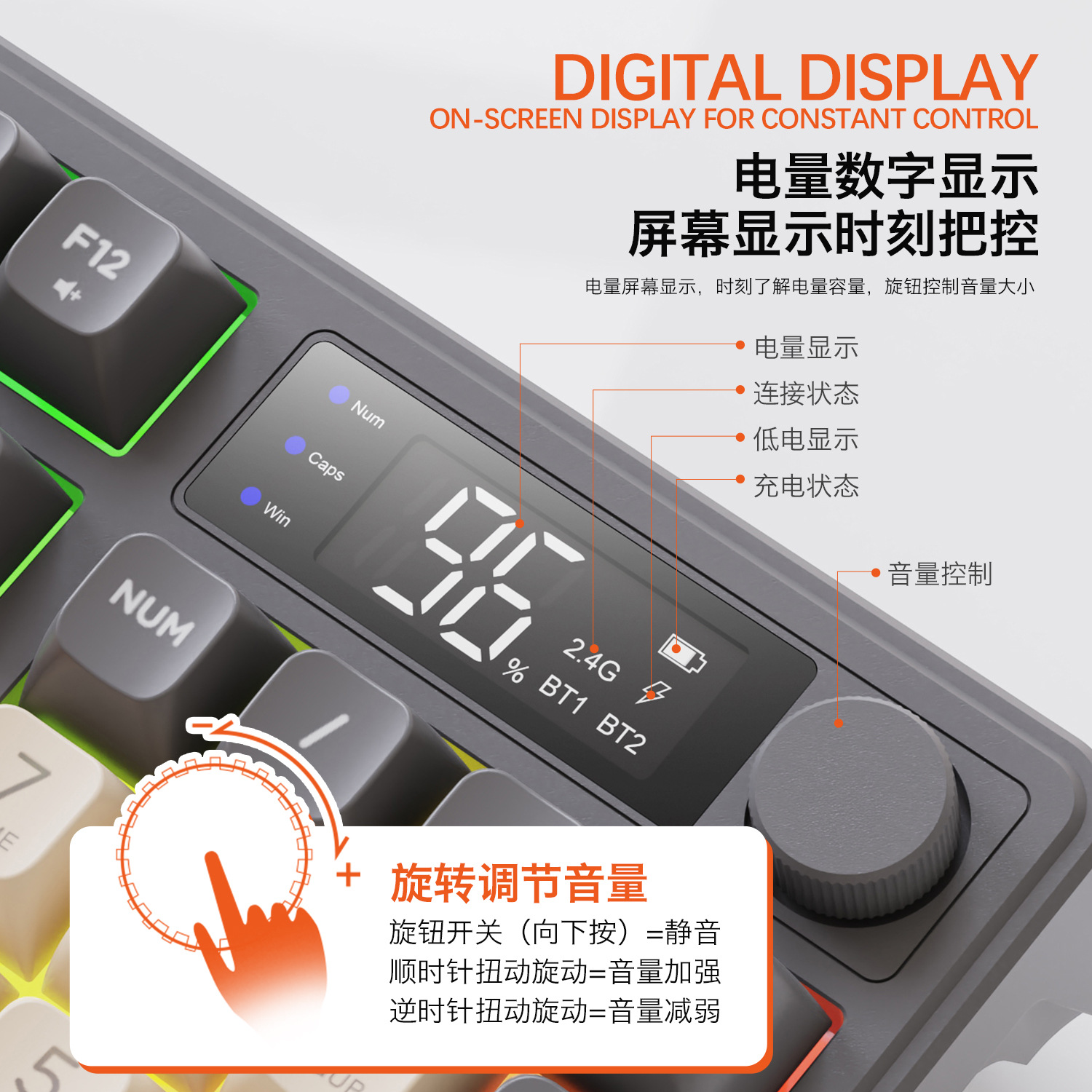 Hot Free Wolf T96 Wireless Dua - Gaming Keyboard Mechanical Wireless recensie en prijs