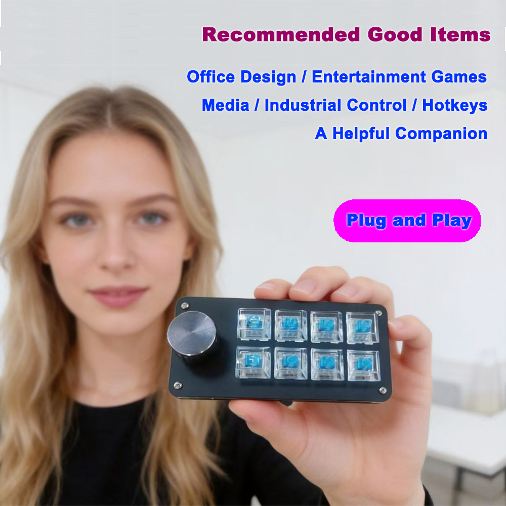 Mini Keyboard with Single Knob - Gaming Keyboard Half recensie en prijs