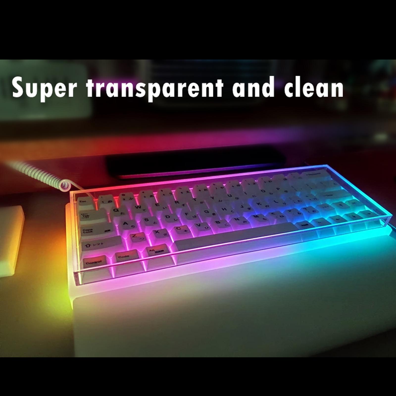 Acrylic Mechanical Keyboard Du - Gaming Keyboard Ergo recensie en prijs