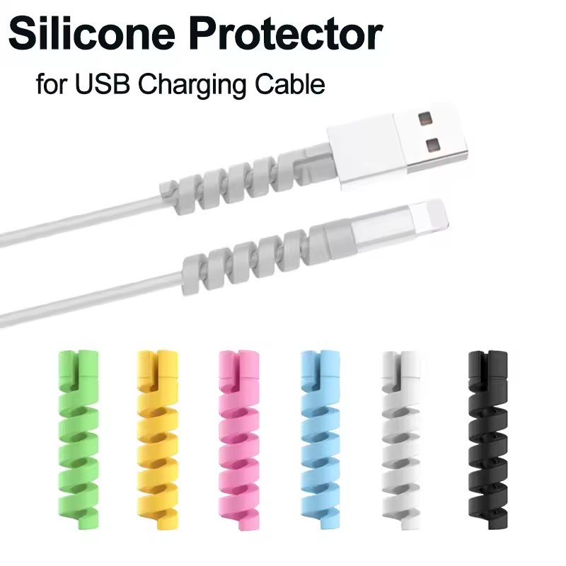 6/10/12/20pcs  Protector Silic - Coiled Usb Cable recensie en prijs