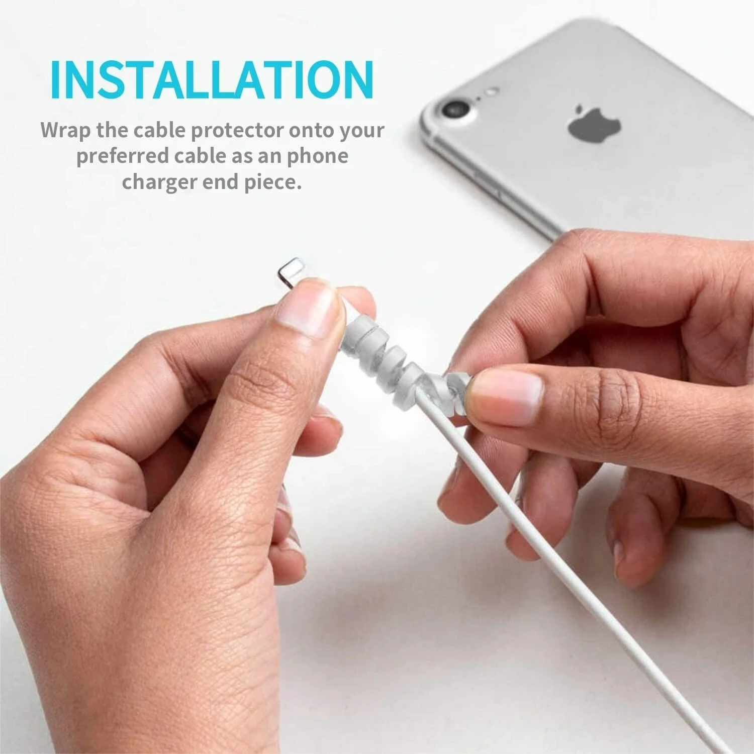 6/10/12/20pcs  Protector Silic - Coiled Usb Cable recensie en prijs