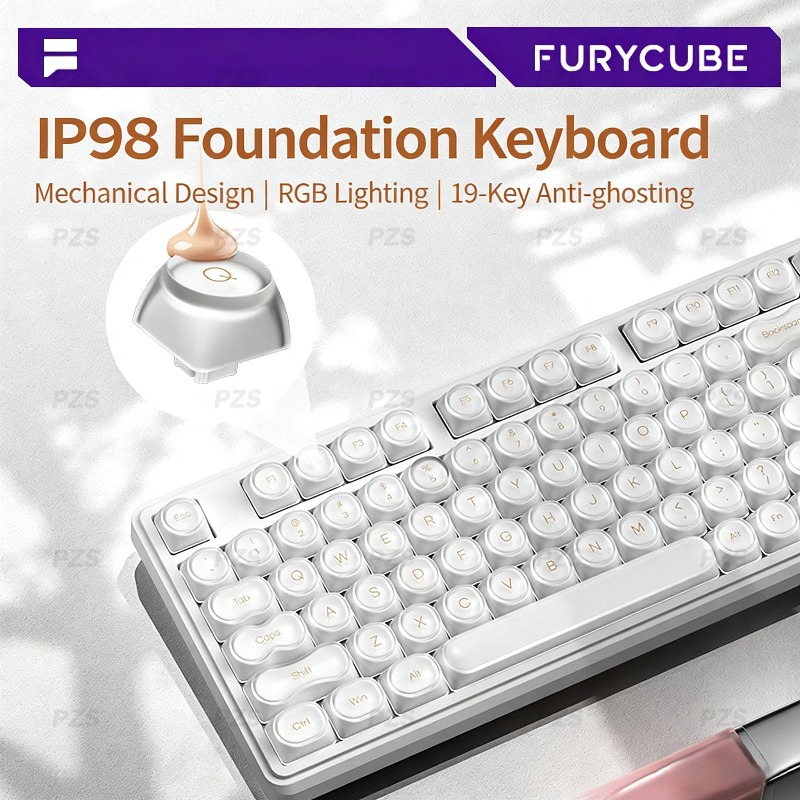 FURYCUBE IP98 Wired Keyboard R - Gaming Keyboard Ip98 recensie en prijs