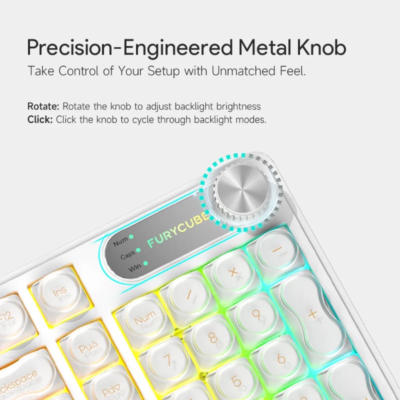 FURYCUBE IP98 Wired Keyboard R - Gaming Keyboard Ip98 recensie en prijs