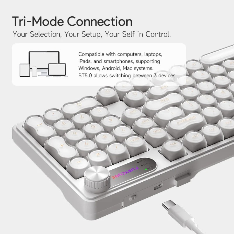 FURYCUBE IP98 Wired Keyboard R - Gaming Keyboard Ip98 recensie en prijs