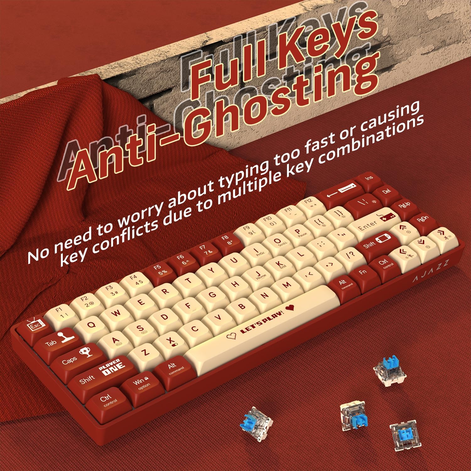 MAMBASNAKE x ATTACK SHARK AK68 - Gaming Keyboard Half recensie en prijs