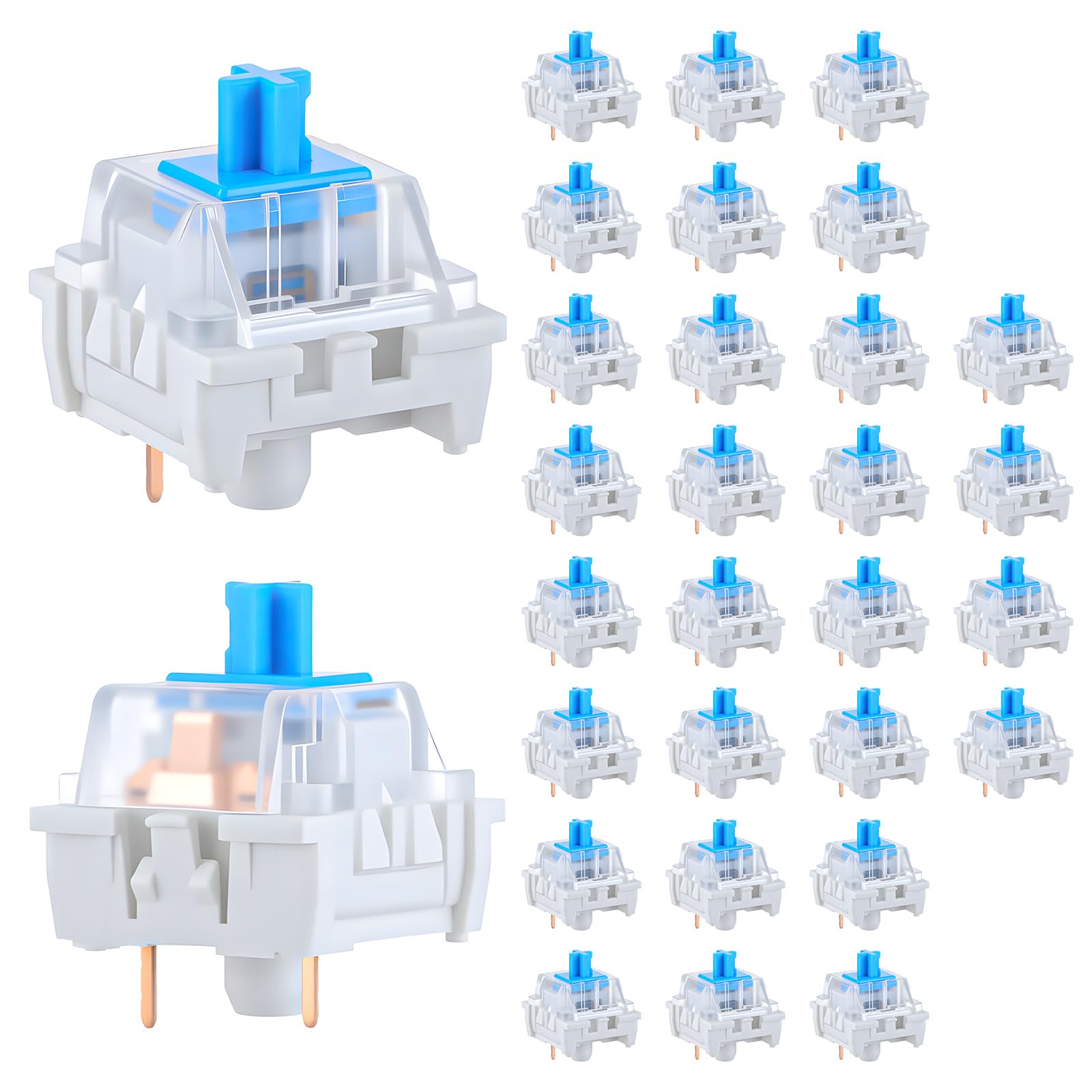 30 PCS Mechanical Keyboard Swi - Gaming Keyboard Ergo recensie en prijs