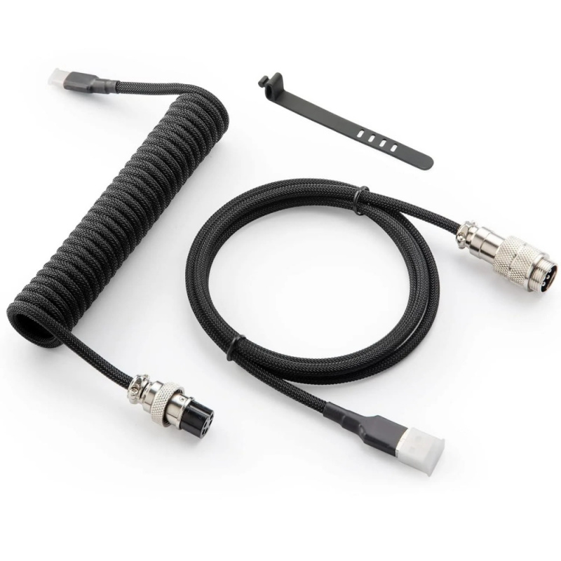 Coiled USB-C Cable with Magnet - Gaming Keyboard Type C recensie en prijs