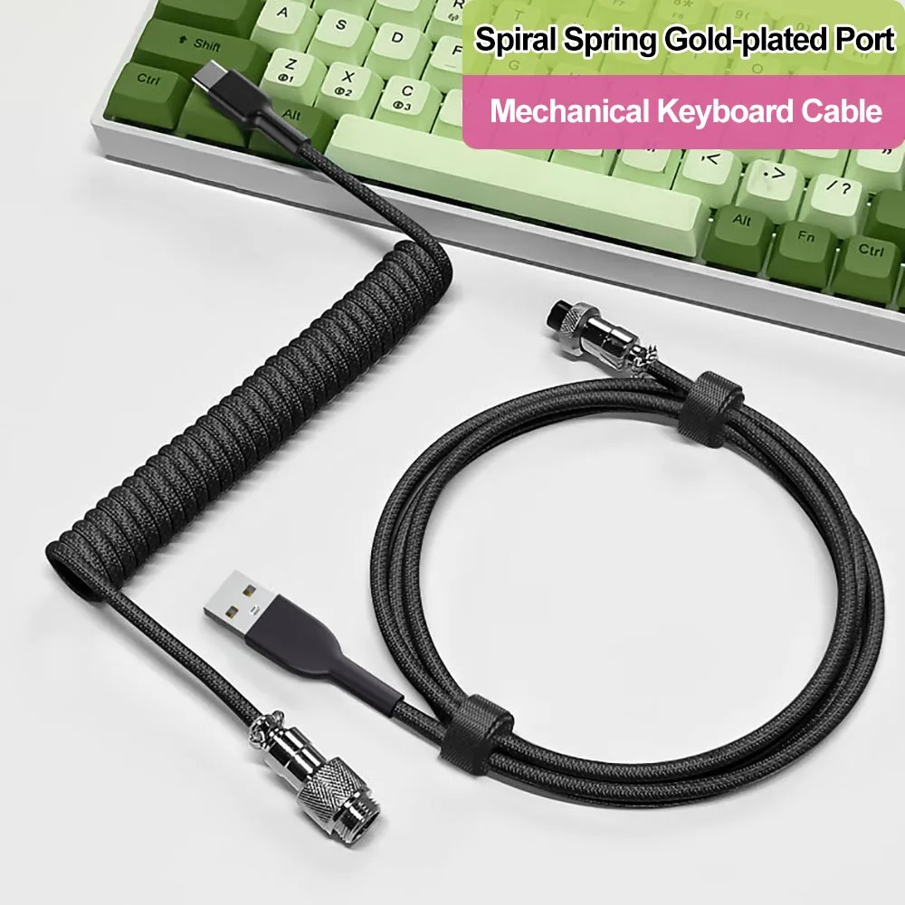 Aviator Coiled Keyboard Cable, - Gaming Keyboard Type C recensie en prijs