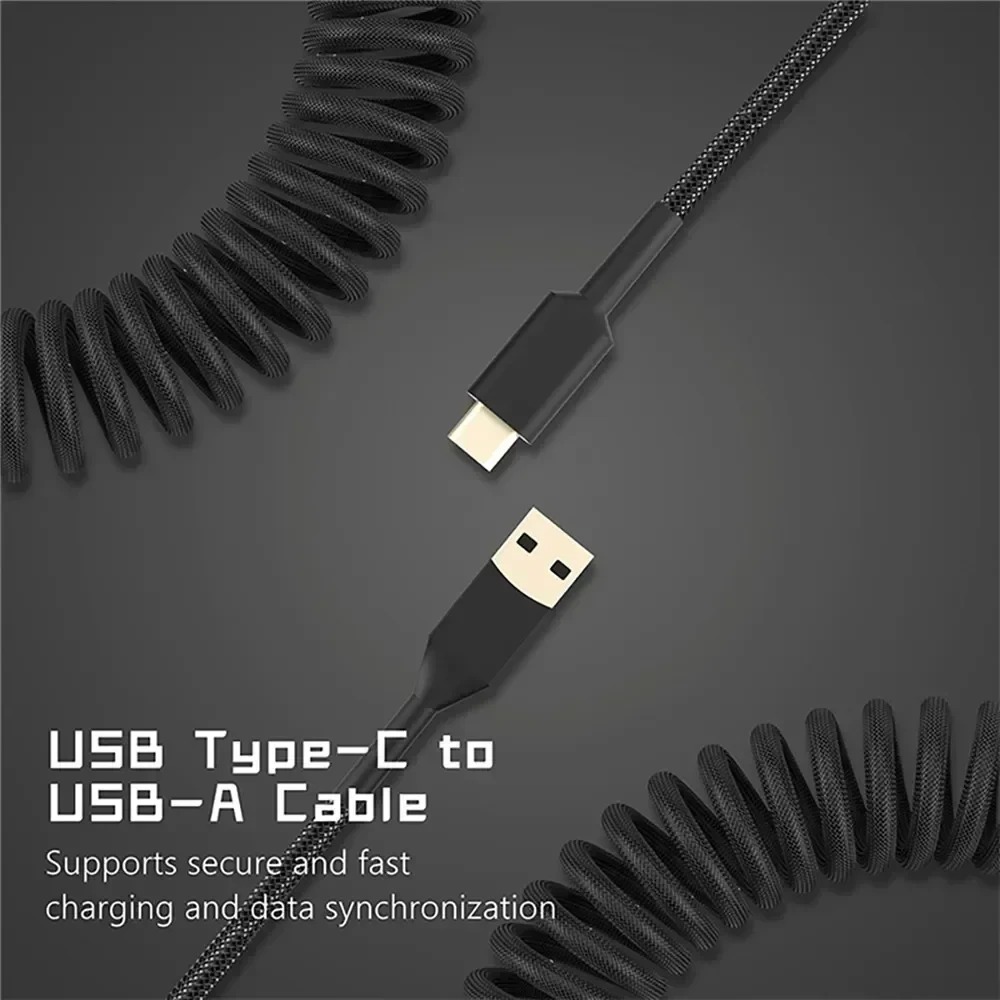 Aviator Coiled Keyboard Cable, - Gaming Keyboard Type C recensie en prijs