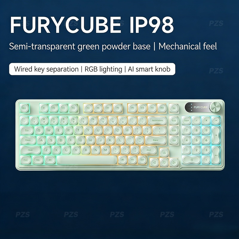 FURYCUBE IP98 Wired Gaming Mem - Gaming Keyboard Ip98 recensie en prijs