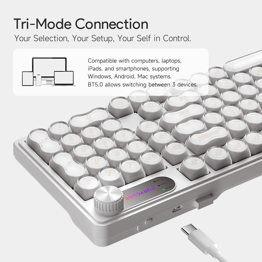 FURYCUBE IP98 Wired Gaming Mem - Gaming Keyboard Ip98 recensie en prijs