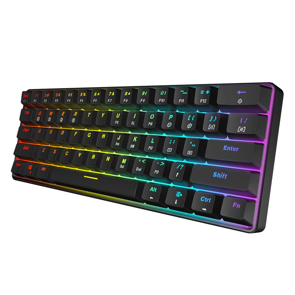 SKYLOONG GK61 Mini Portable 60 - Gaming Keyboard Mini Mechanical recensie en prijs