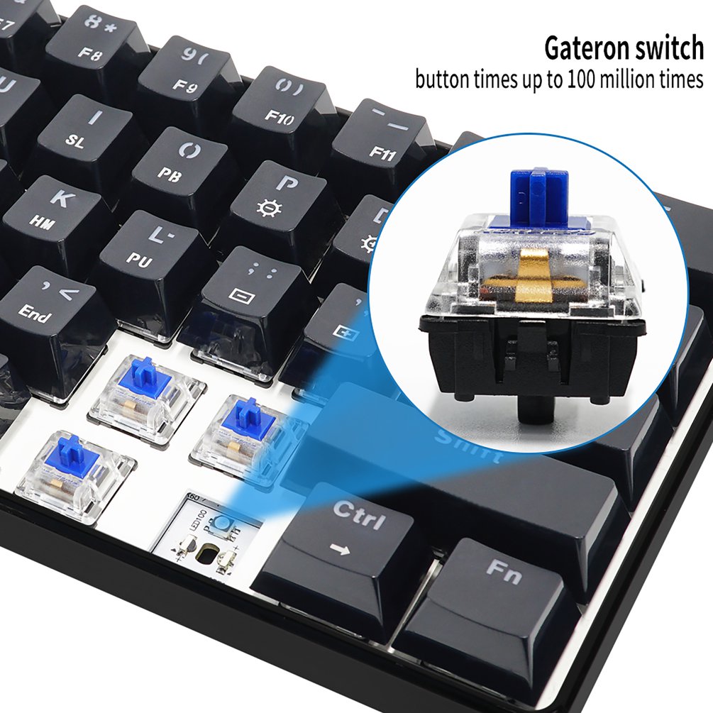 SKYLOONG GK61 Mini Portable 60 - Gaming Keyboard Mini Mechanical recensie en prijs