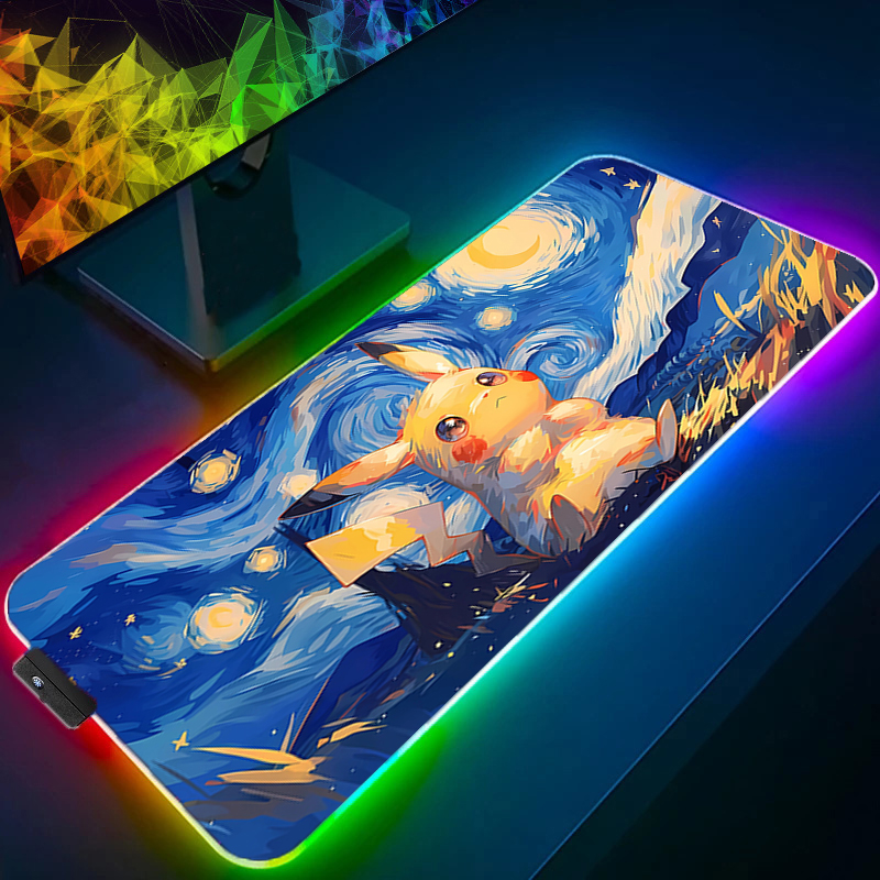 RGB Mouse Pad Pokemon Pikachu  - Gaming Keyboard No Rgb recensie en prijs