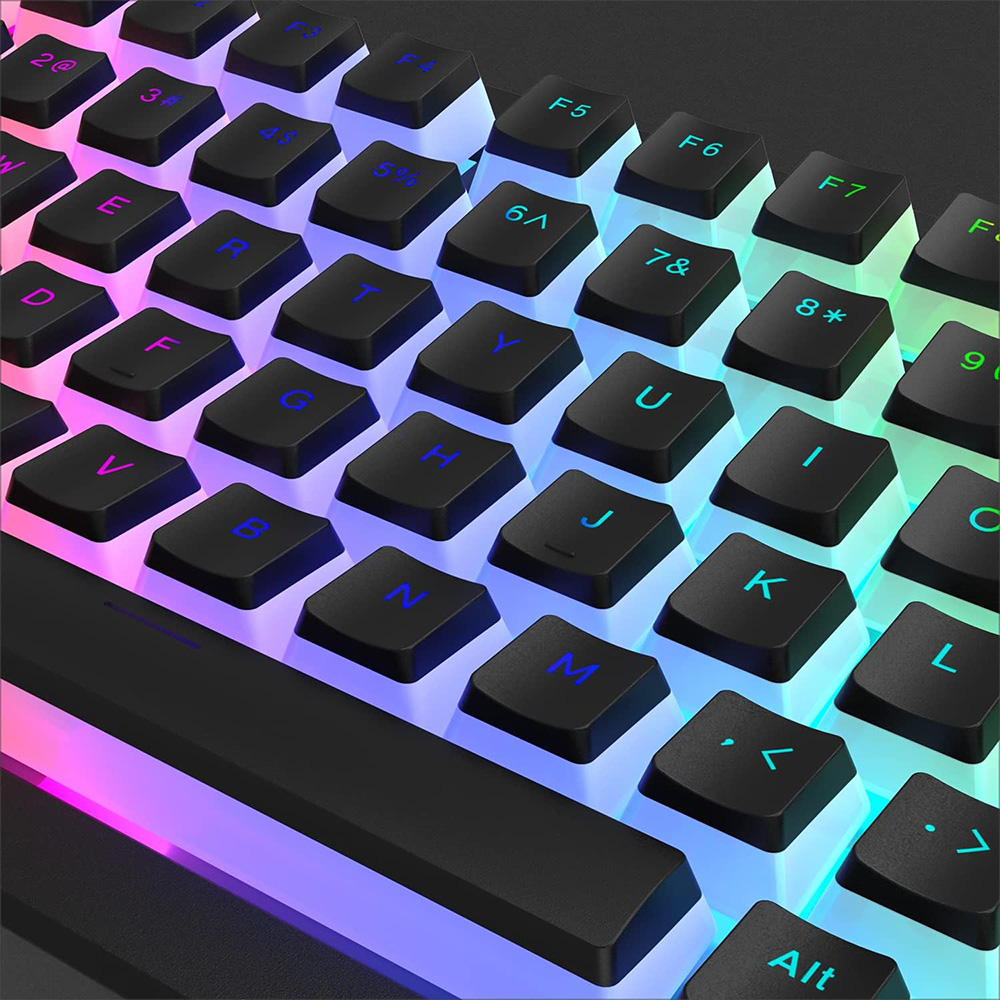129 Keys Pudding Keycaps PBT D - Gaming Keyboard No Rgb recensie en prijs