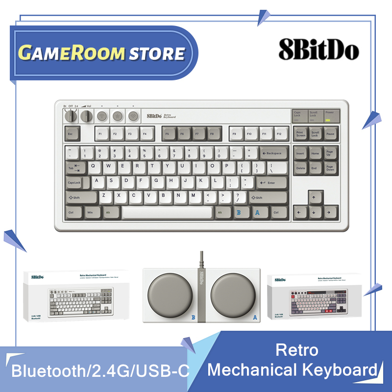 8Bitdo Retro Mechanical Keyboa - Gaming Keyboard Type C recensie en prijs