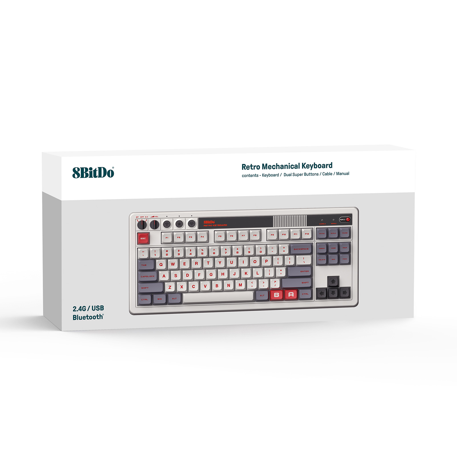 8Bitdo Retro Mechanical Keyboa - Gaming Keyboard Type C recensie en prijs