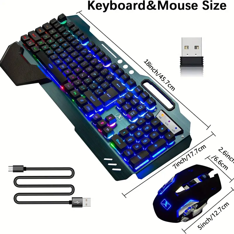 MAMBASNAKE K680 Wireless Recha - Gaming Keyboard And Mouse For Xbox recensie en prijs