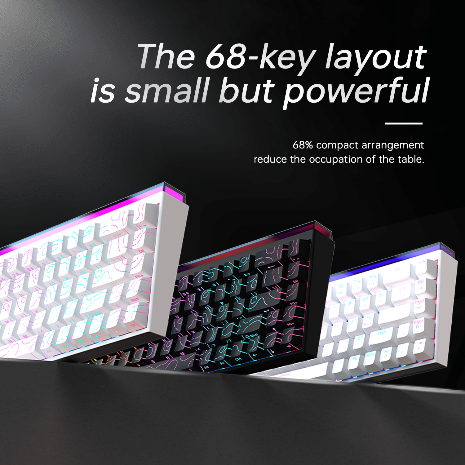 New Ajazz Nacodex Nk68 Mechani - Gaming Keyboard Brand recensie en prijs