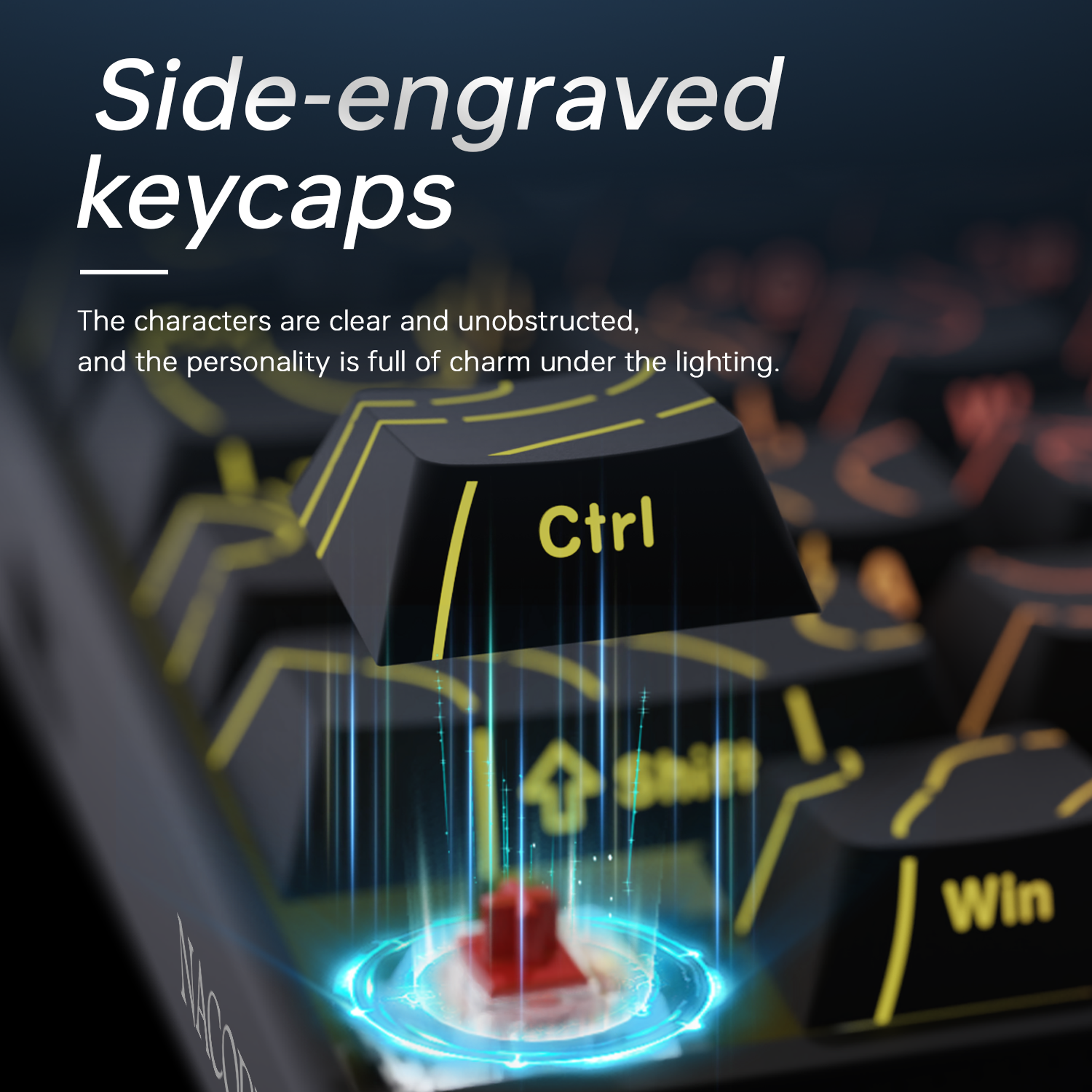 New Ajazz Nacodex Nk68 Mechani - Gaming Keyboard Brand recensie en prijs