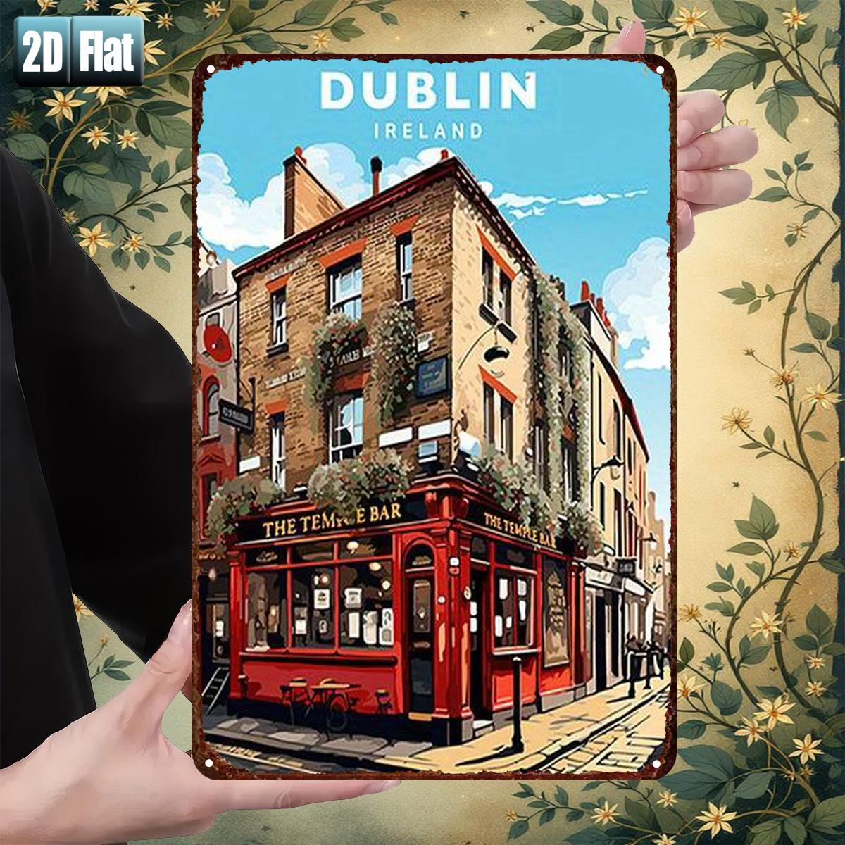 Dublin Ireland Temple Bar Meta - Brass Weight Plate recensie en prijs