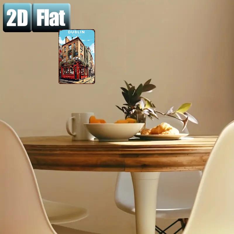 Dublin Ireland Temple Bar Meta - Brass Weight Plate recensie en prijs