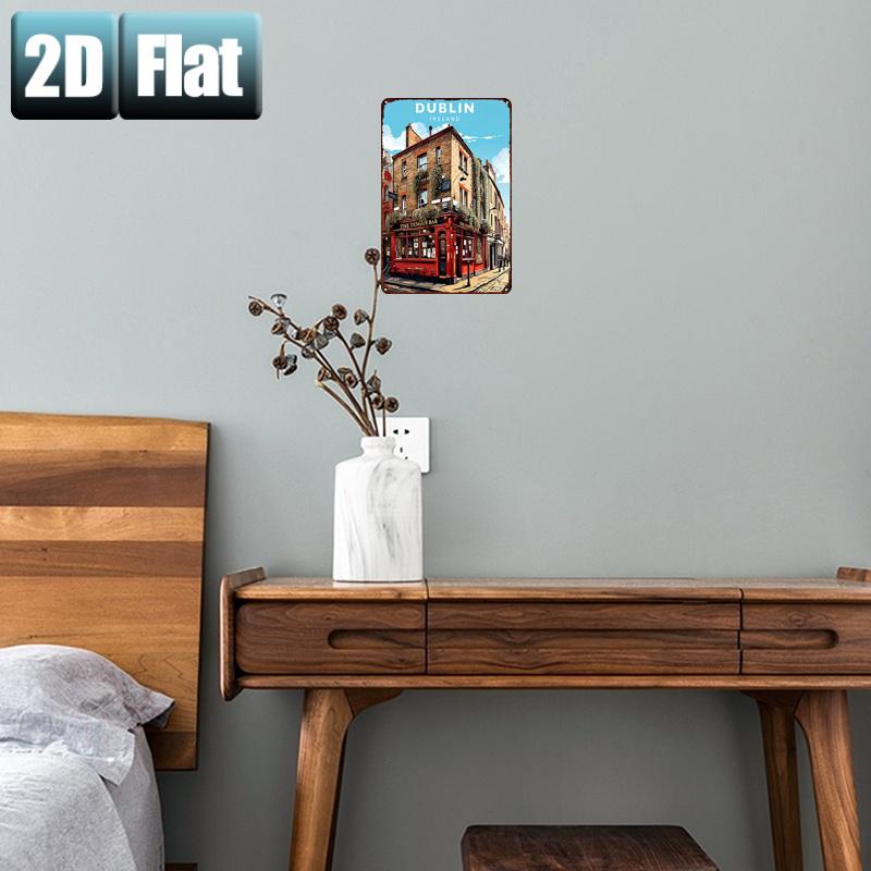 Dublin Ireland Temple Bar Meta - Brass Weight Plate recensie en prijs
