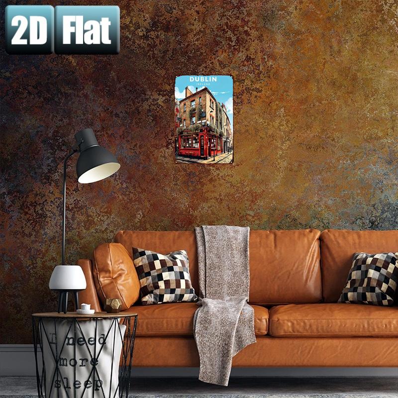 Dublin Ireland Temple Bar Meta - Brass Weight Plate recensie en prijs