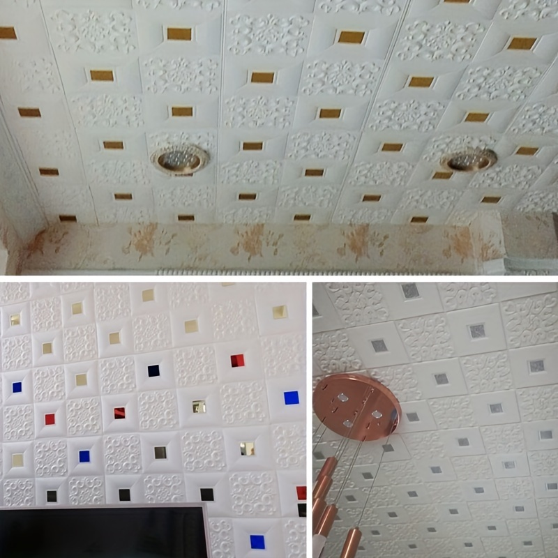 10Pcs 70x70cm Big Size Ceiling - Pe Foam Sheet recensie en prijs