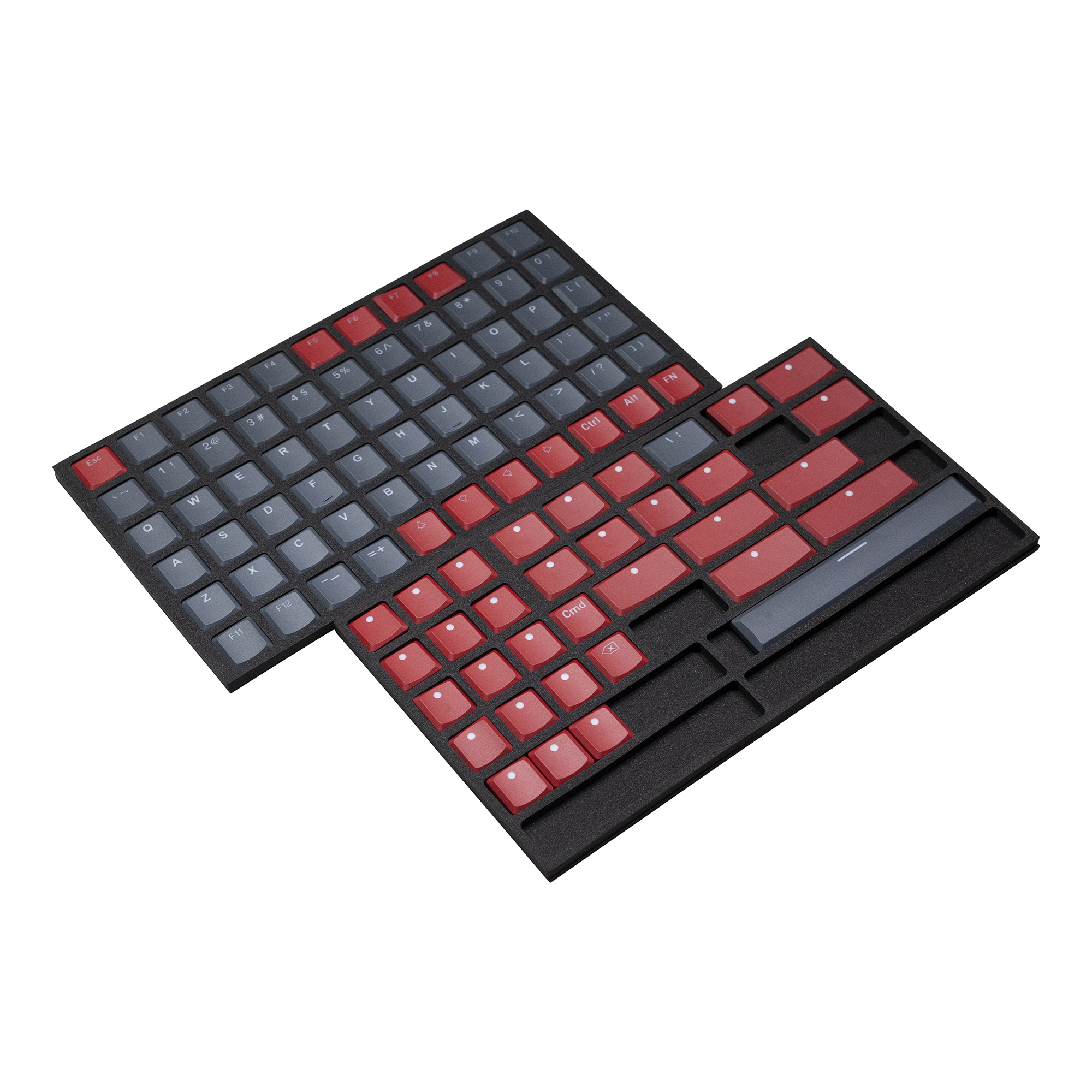 Taihao THT Grey Red Keycap Thi - Gaming Keyboard Ergo recensie en prijs