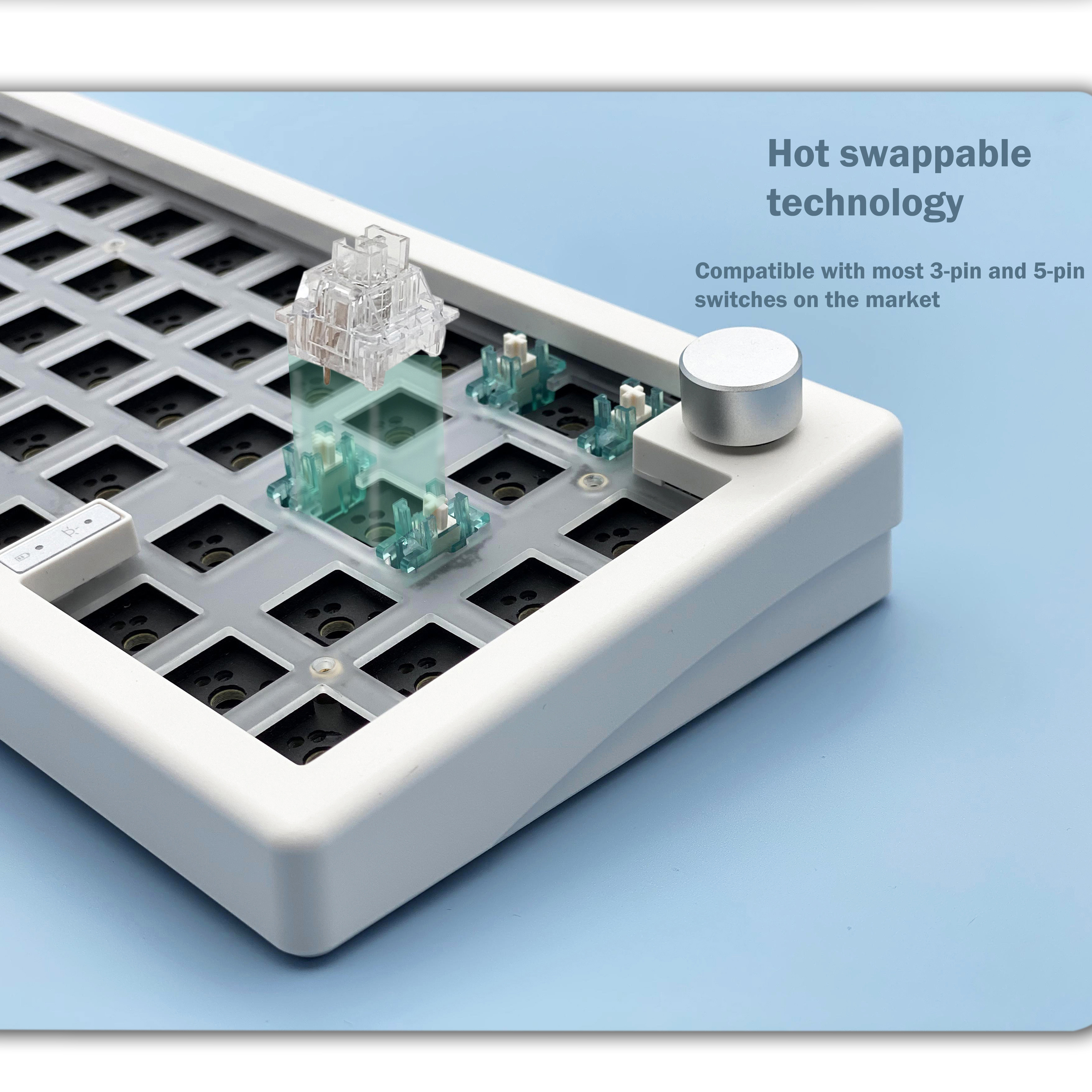 GMK67 65% Gasket Bluetooth 2.4 - Gaming Keyboard Blue recensie en prijs