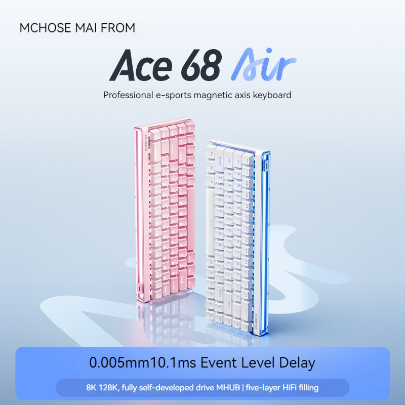 Mchose Ace68 Air Magnetic Axis - Gaming Keyboard Mechanical recensie en prijs