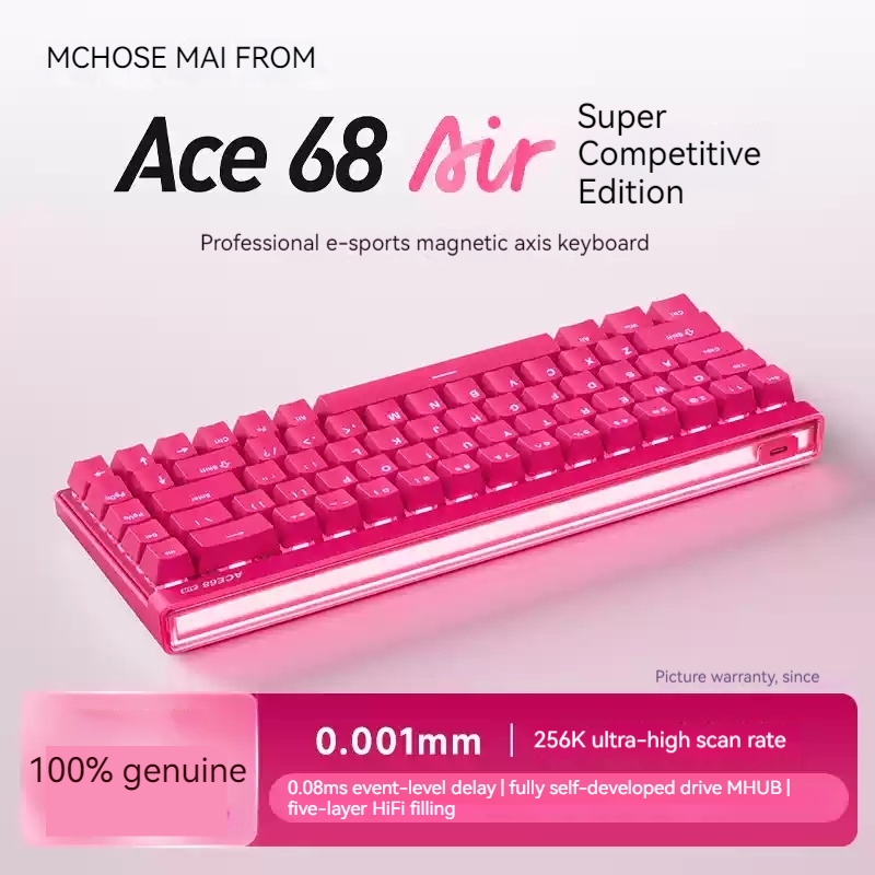 Mchose Ace68 Air Magnetic Axis - Gaming Keyboard Mechanical recensie en prijs