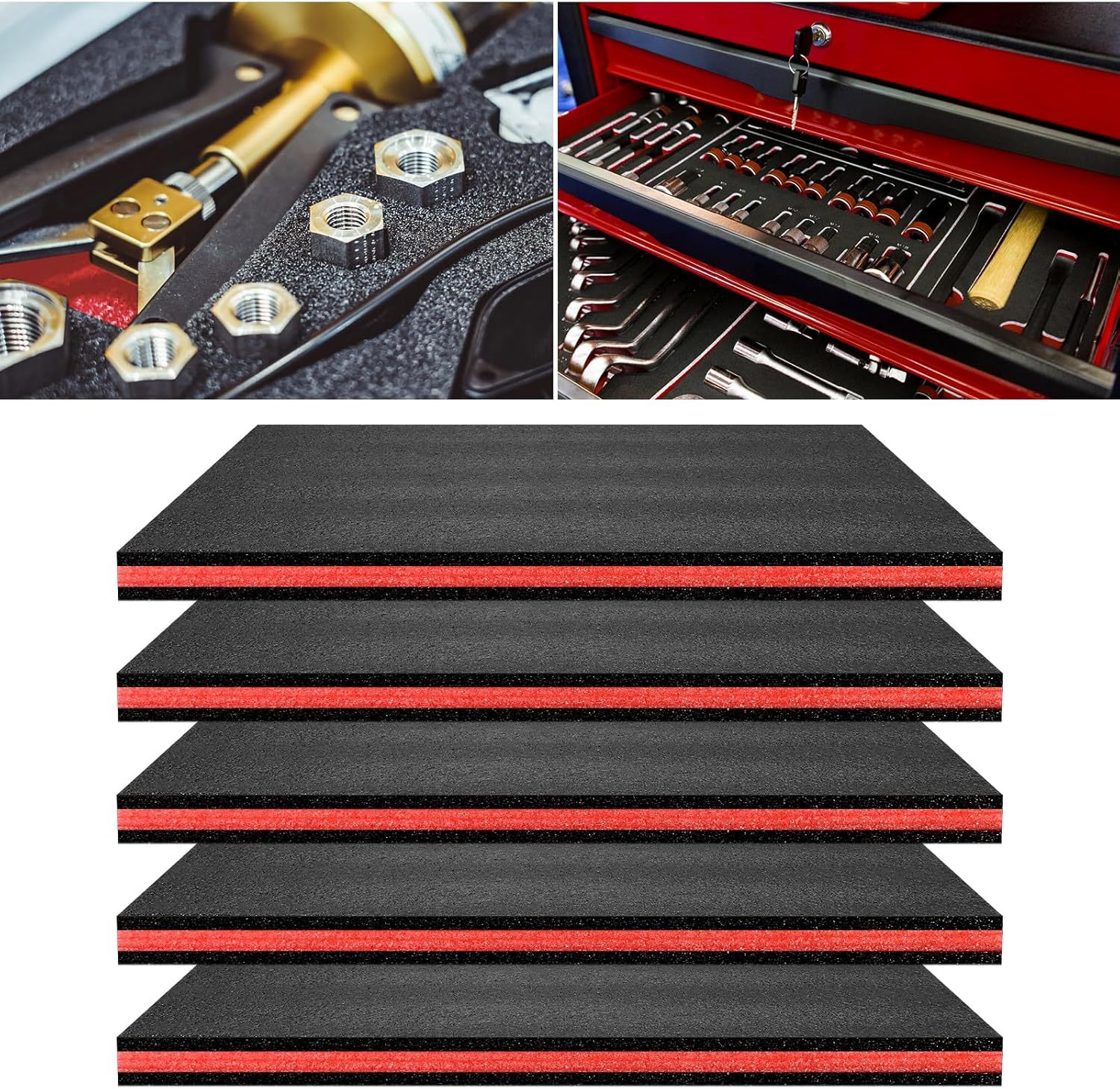 2/4pcs EPE Toolbox Foam for Or - Pe Foam Sheet recensie en prijs