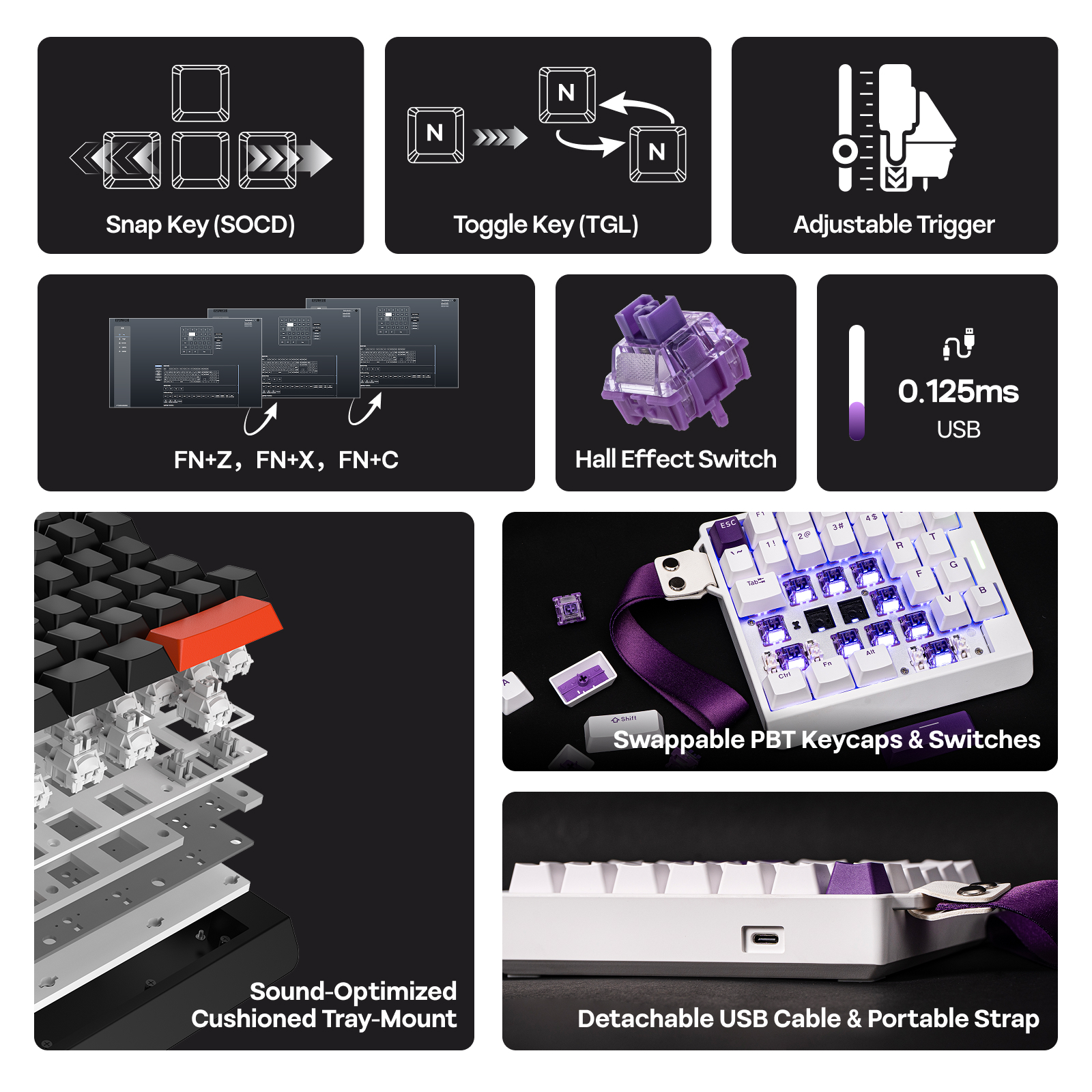  EPOMAKER HE30 One-Handed 36- - Gaming Keyboard Mini Mechanical recensie en prijs